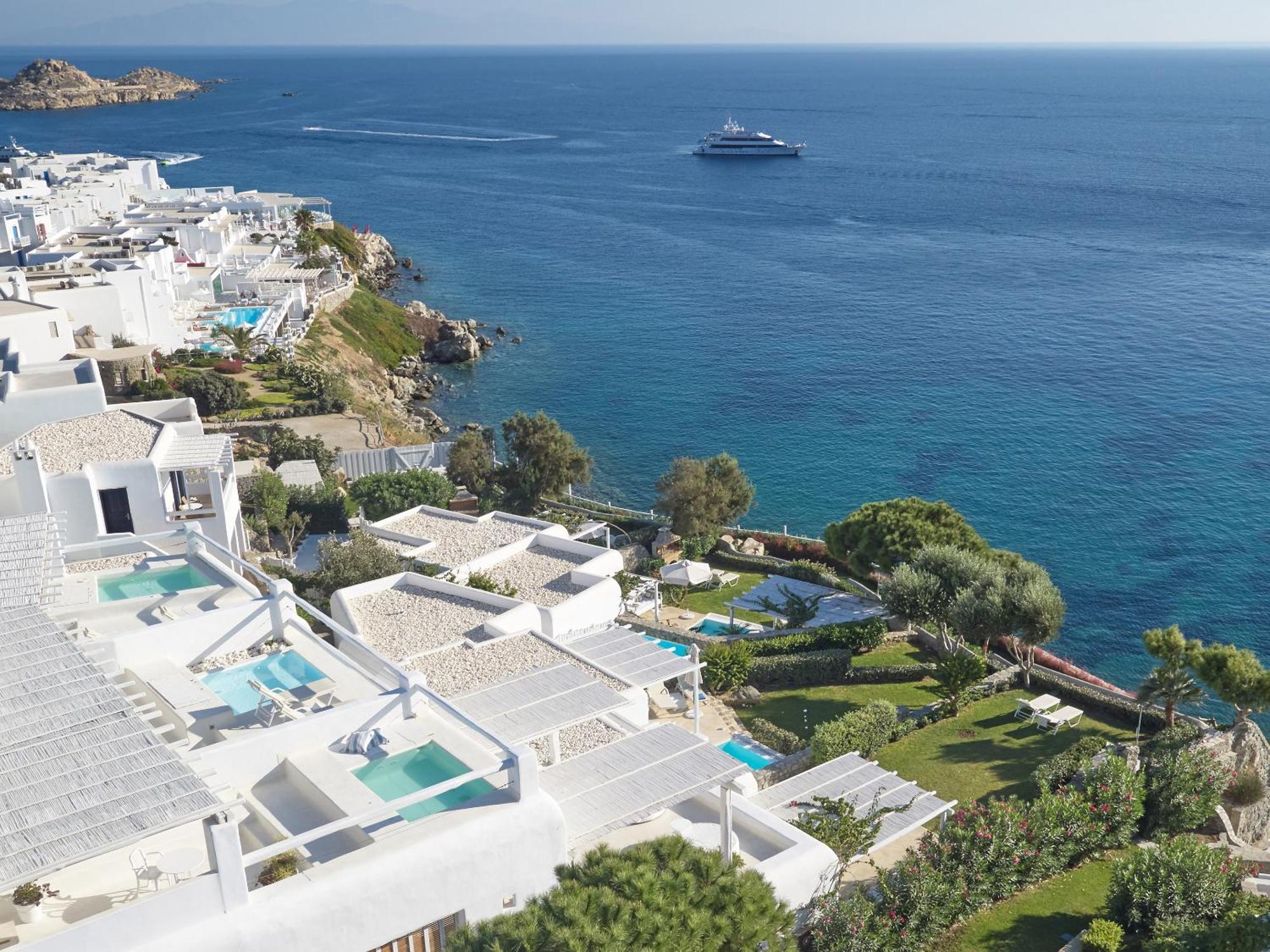 Mykonos Blu, A Grecotel Resort To Live Psarou  Bagian luar foto