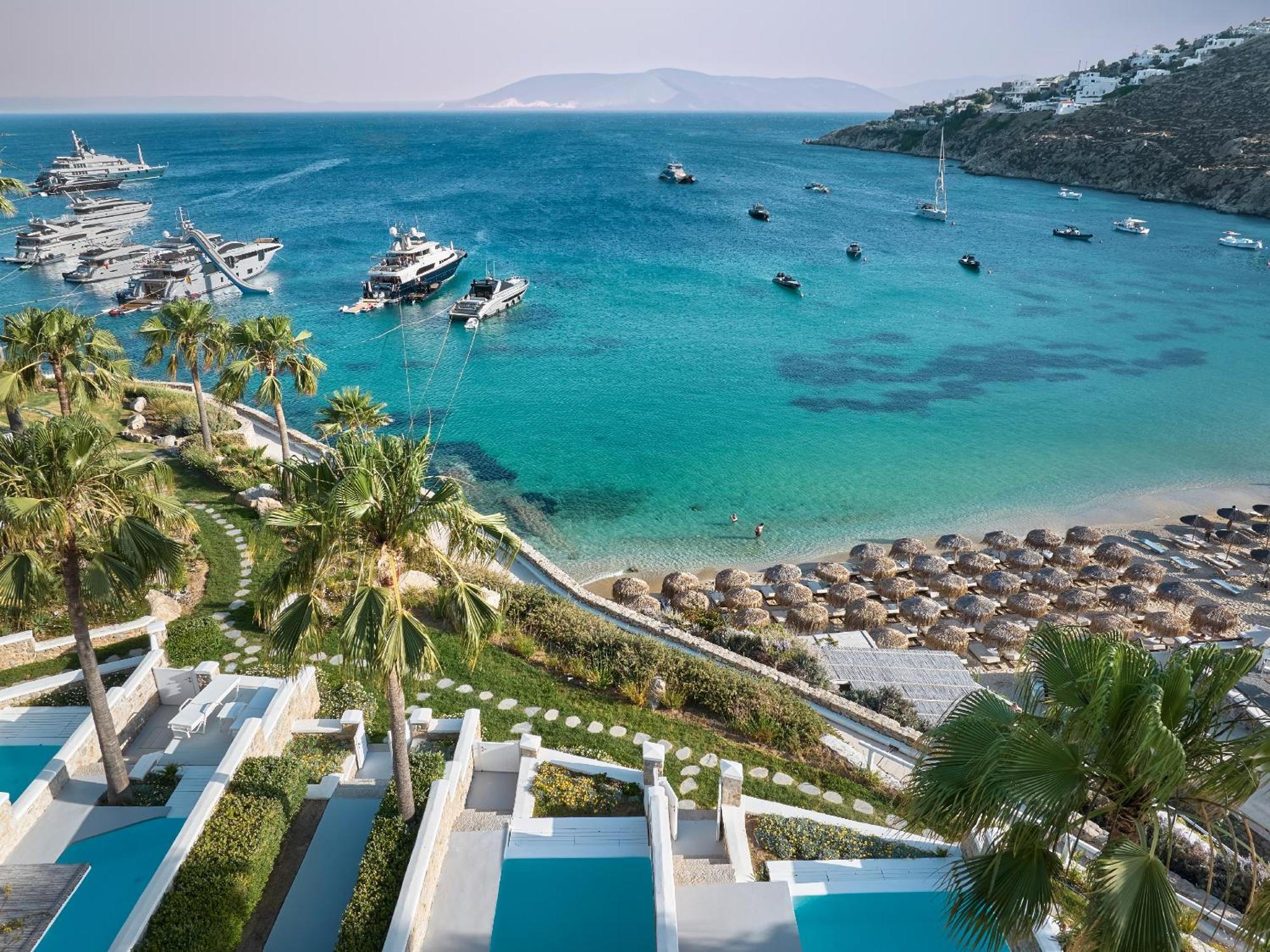 Mykonos Blu, A Grecotel Resort To Live Psarou  Bagian luar foto