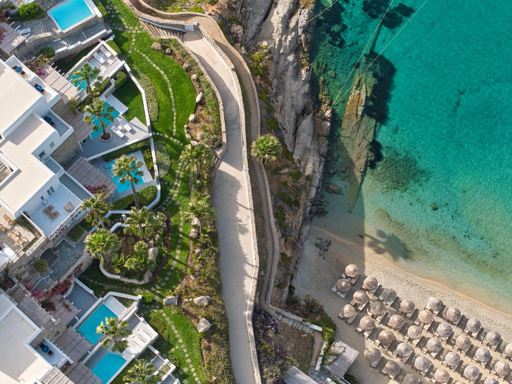 Mykonos Blu, A Grecotel Resort To Live Psarou  Bagian luar foto